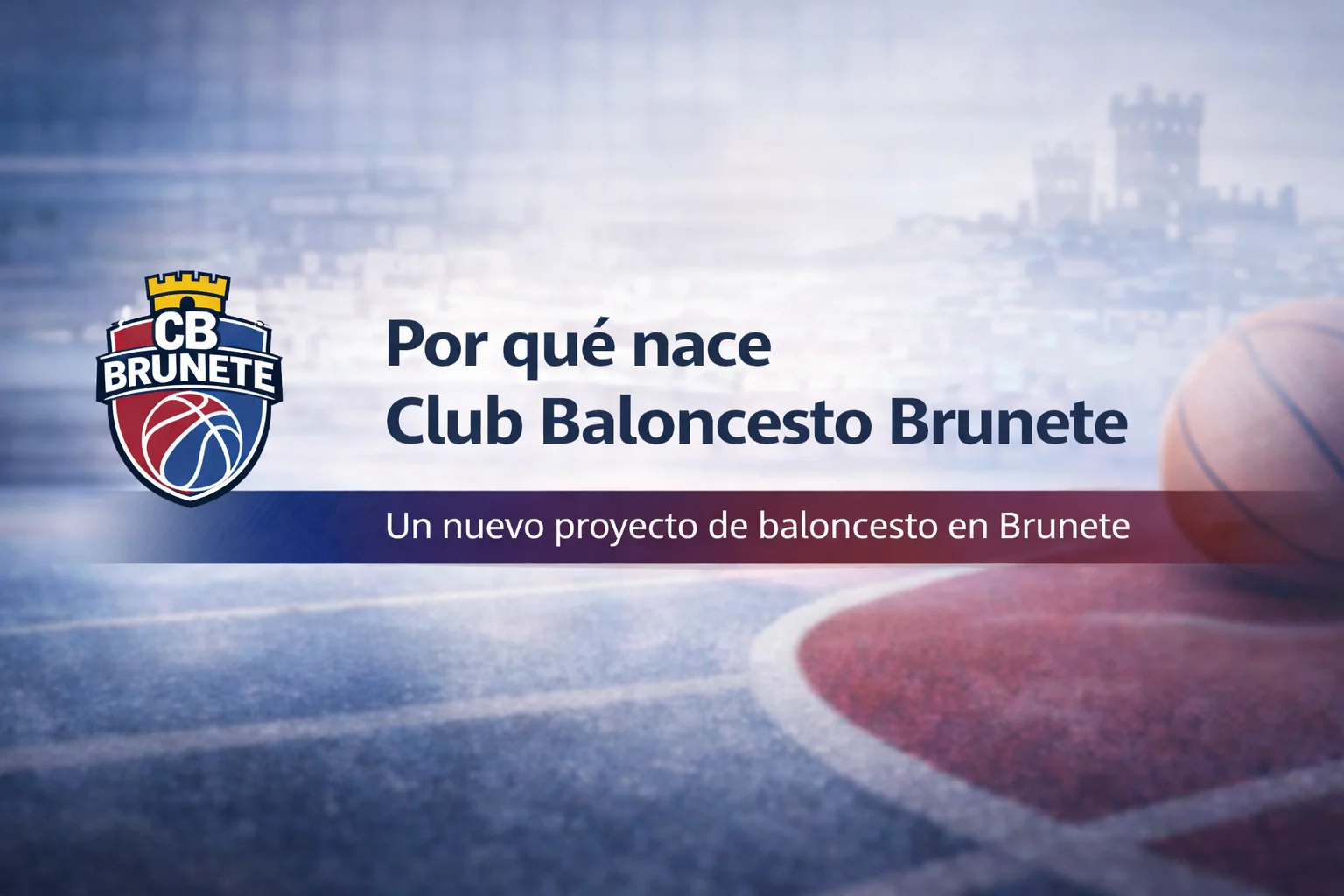 Nace Club Baloncesto Brunete
